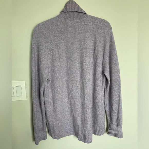 J.Crew Purple Turtleneck Sweater - Picture 5 of 5